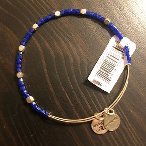 NWT Alex and Ani Blue Beaded Bracelet